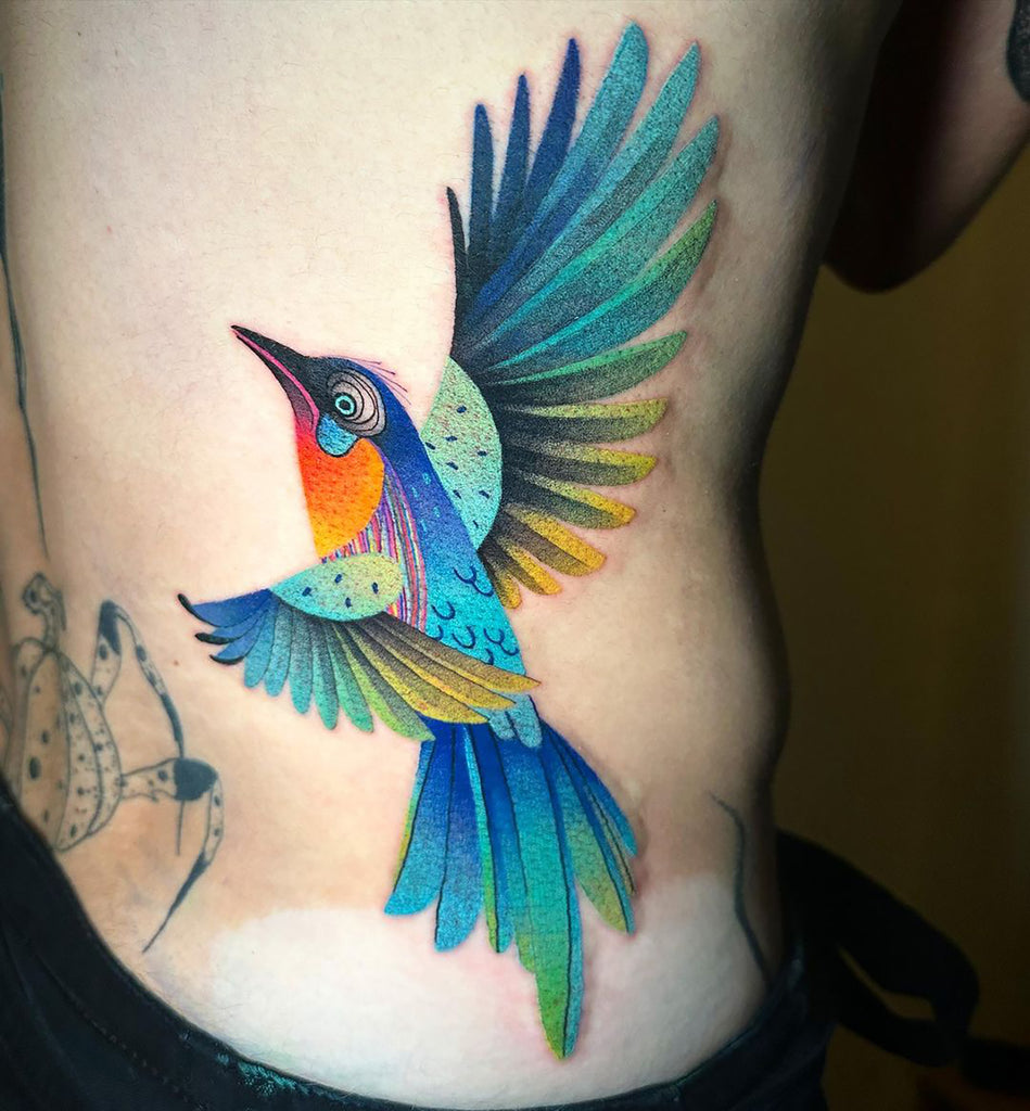 Colorful Tattoo Of A Colorful Hummingbird Background, Pictures Of Tattoos  Of Hummingbirds, Hummingbird, Bird Background Image And Wallpaper for Free  Download