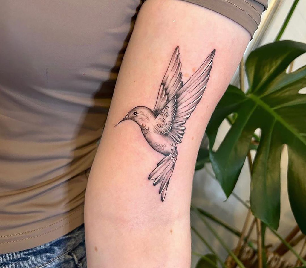 Birds Tattoo @bossman_tattoos | | #birdtattoo #tattoo #bird #ink #tattoos # birds #inked #tattooartist #tattooart #art #blackandgreytatto... | Instagram