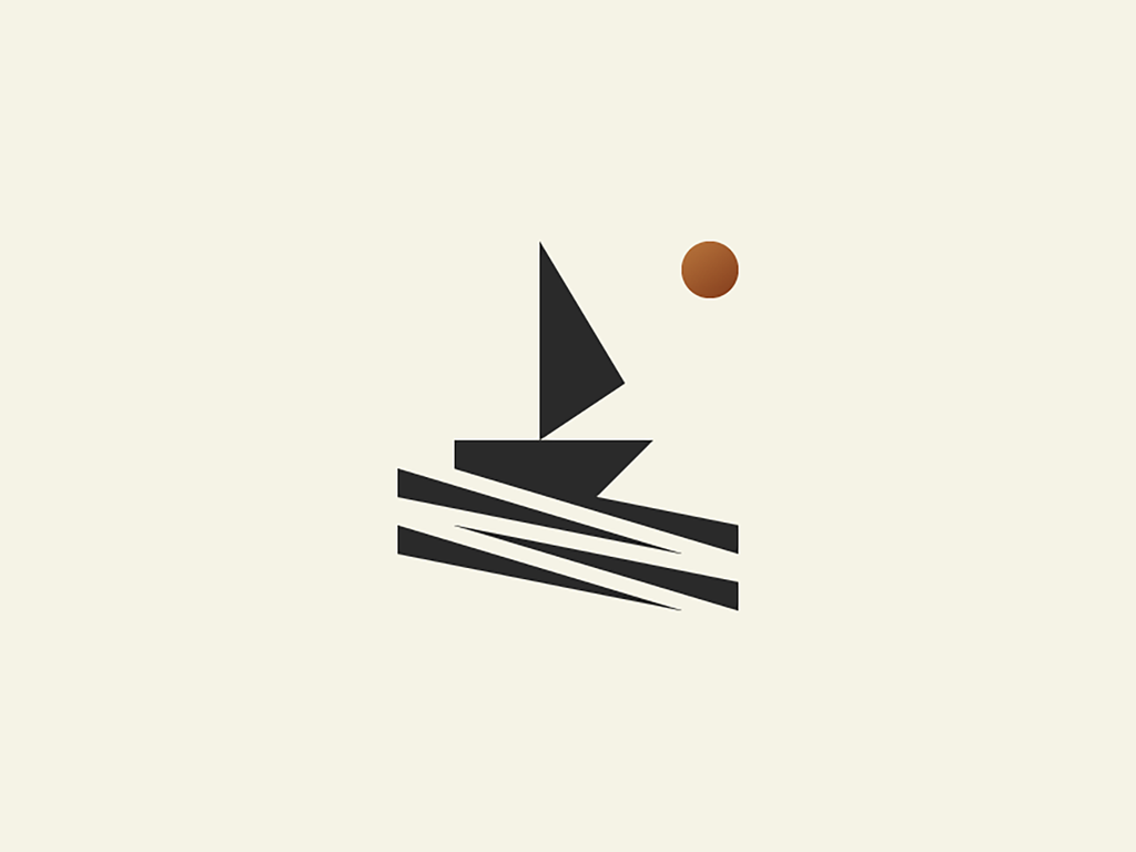 brand with sailboat logo