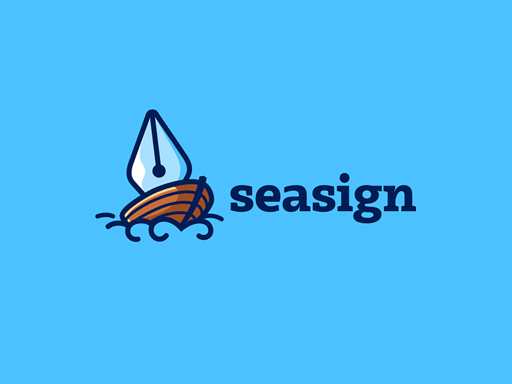 brand with sailboat logo