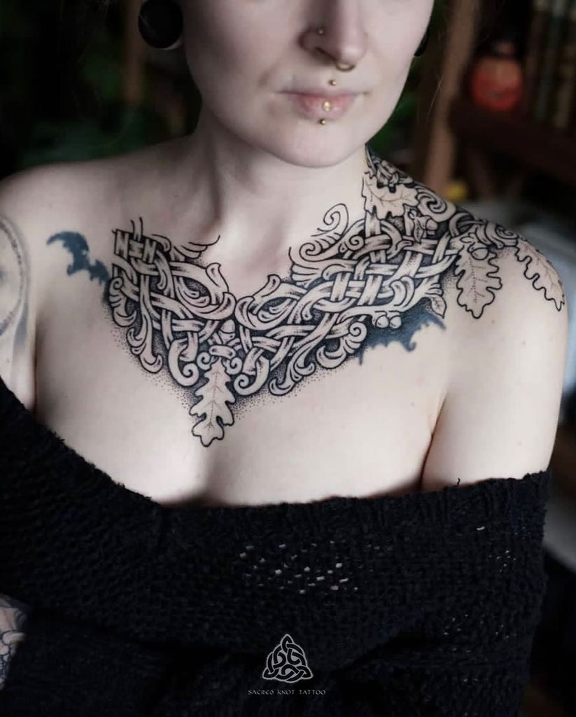 La Tène Spine Tattoo | Sacred Knot Tattoo