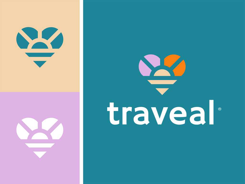 travel couple logo