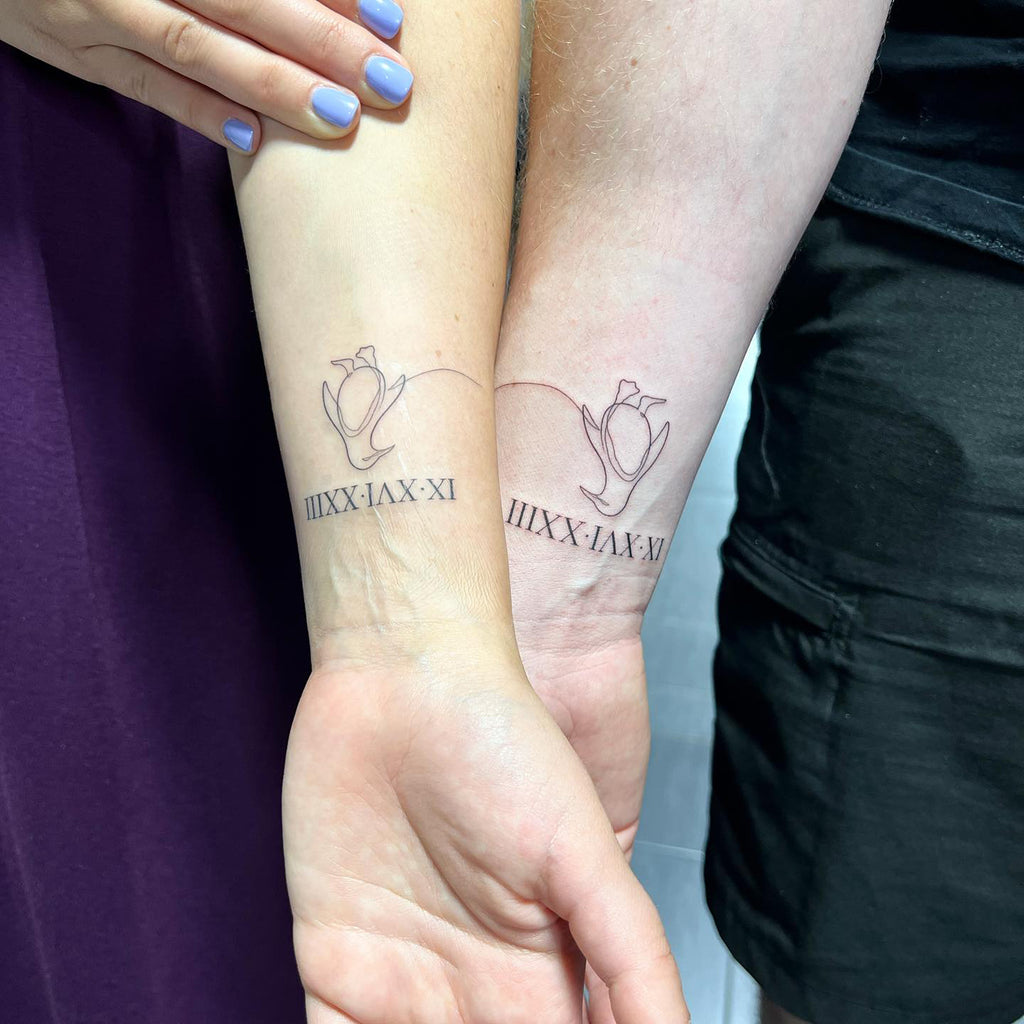 45+ Matching Couples Tattoo Ideas That Aren't Cringey - Parade