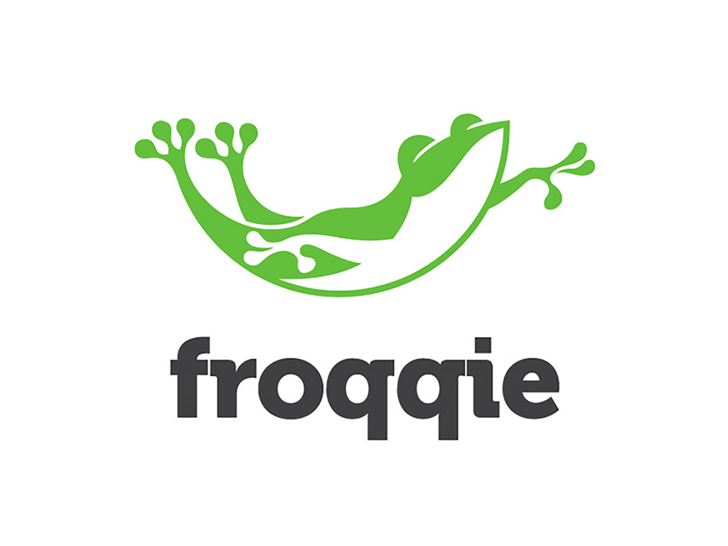 cute frog with open mouth | Logo Template by LogoDesign.net