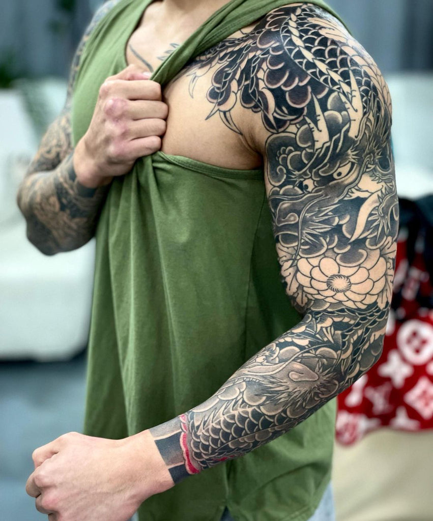 Floral Arm Tattoo Design
