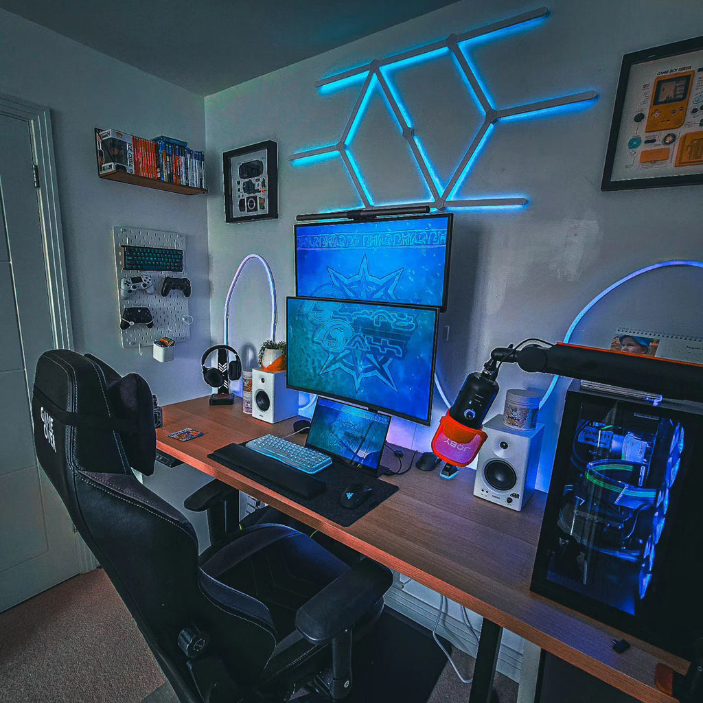 9 Gaming Desk Setup Ideas that Elevate Your Gaming Arena : Madison