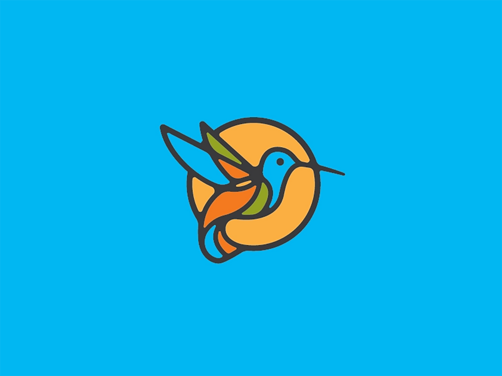 hummingbird travel logo