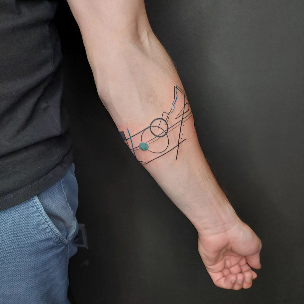 Geometric Arm Band Tattoo Designs - Temu