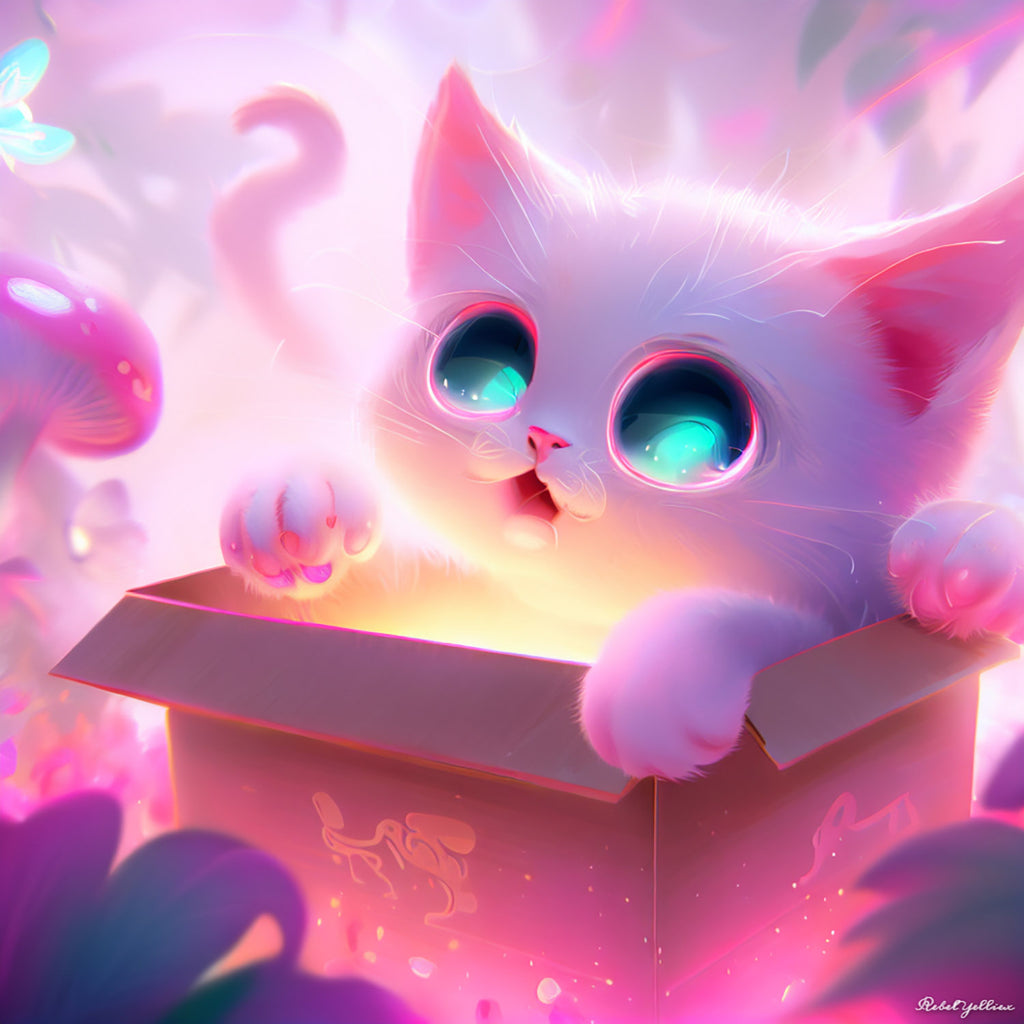 soft pfp <3  Cat aesthetic, Pink cat, Cat light