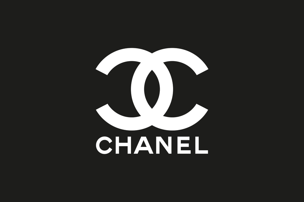 Martina Pavlova Large Canvas Art Prints - Chanel Logo Gold ( Fashion > Fashion Brands > Chanel art) - 40x60 in