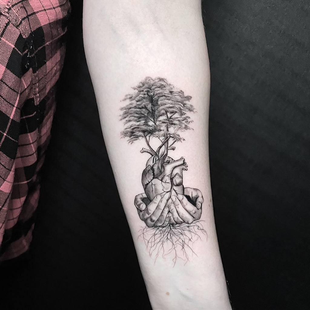 Elma Palm Tree Tattoo - ApolloBox