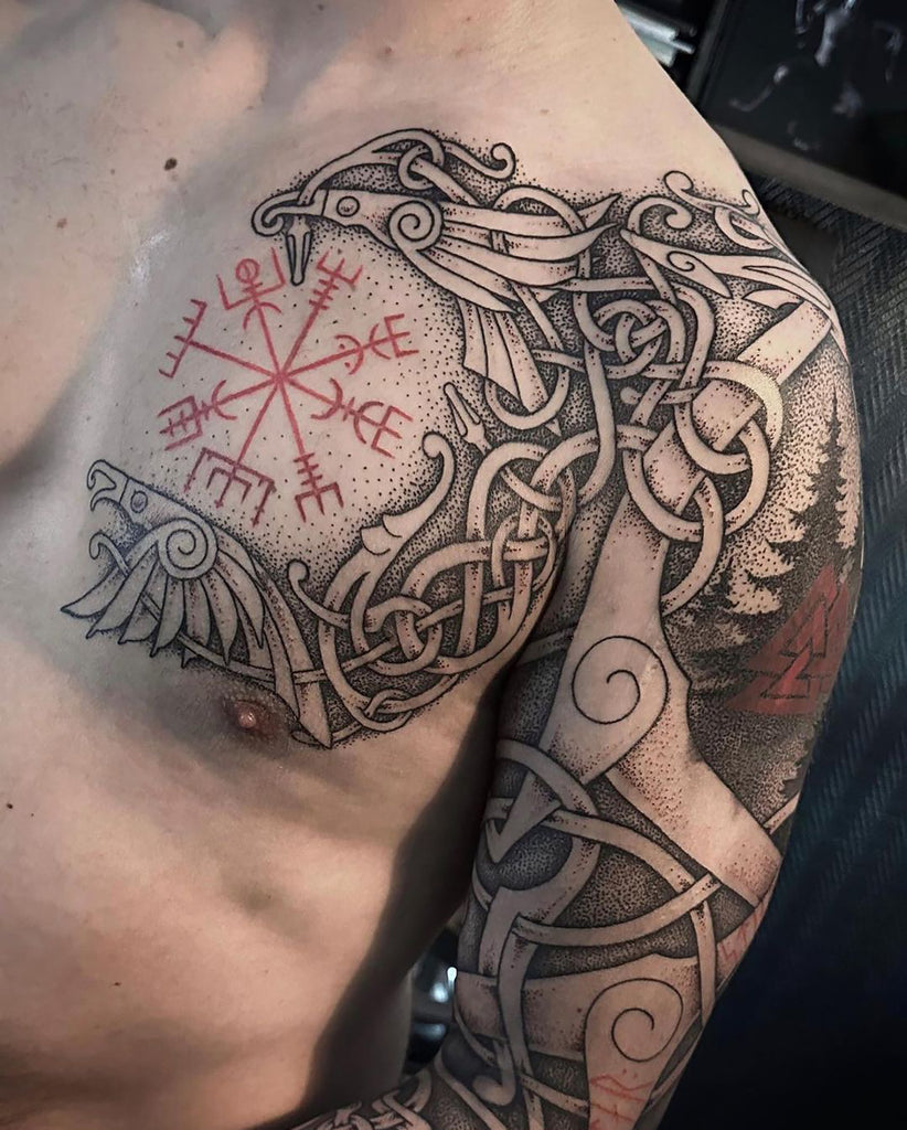 Viking Jormungand Tattoo - Ouroboros Tattoo - BaviPower Blog