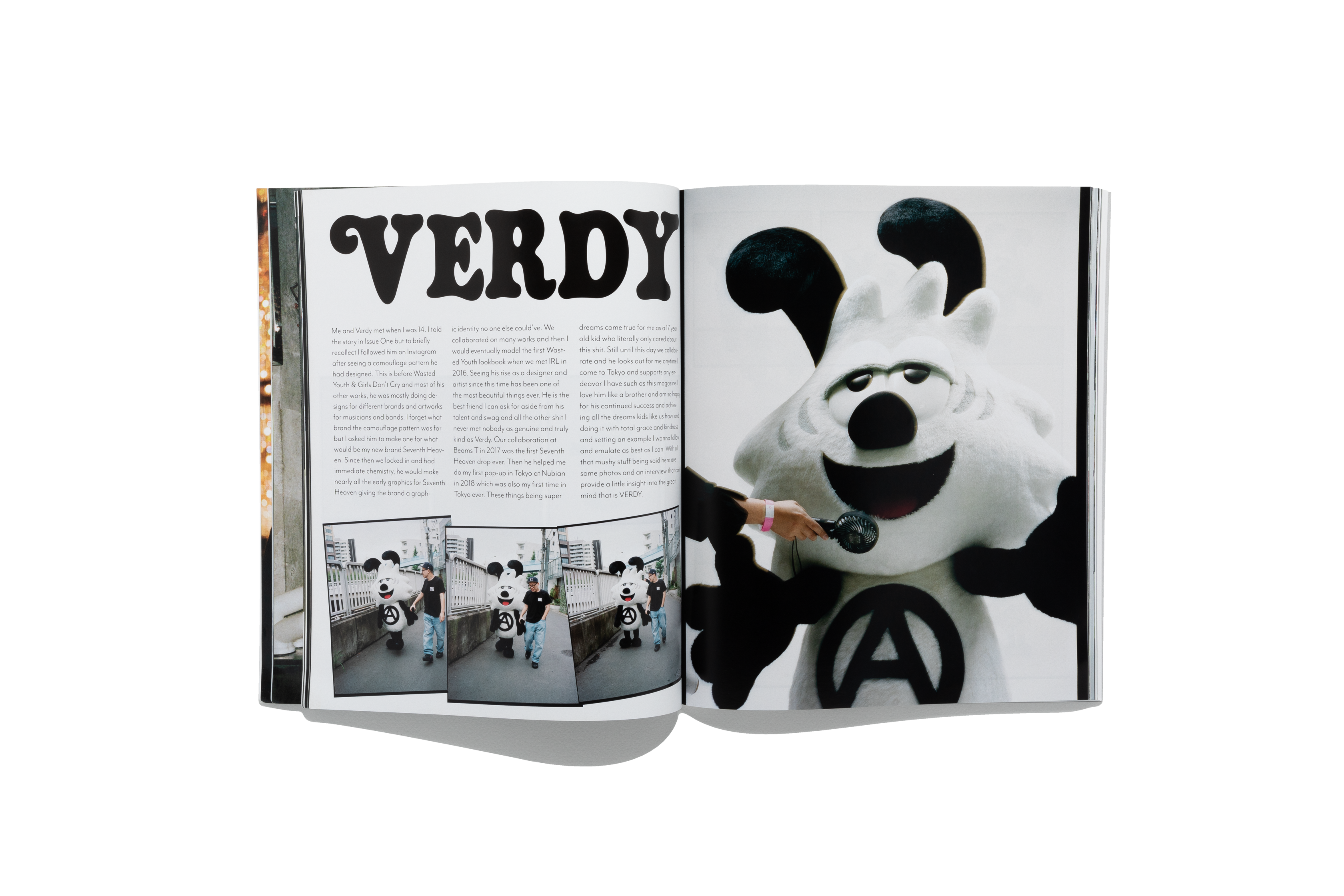 SEVEN SEVEN SEVEN MAGAZINE verdy wasted-