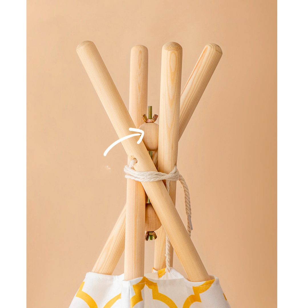 Tente en tissu pour enfants Playhouse de haute qualité | Tipi pour enfants babydecor.myshopify.com