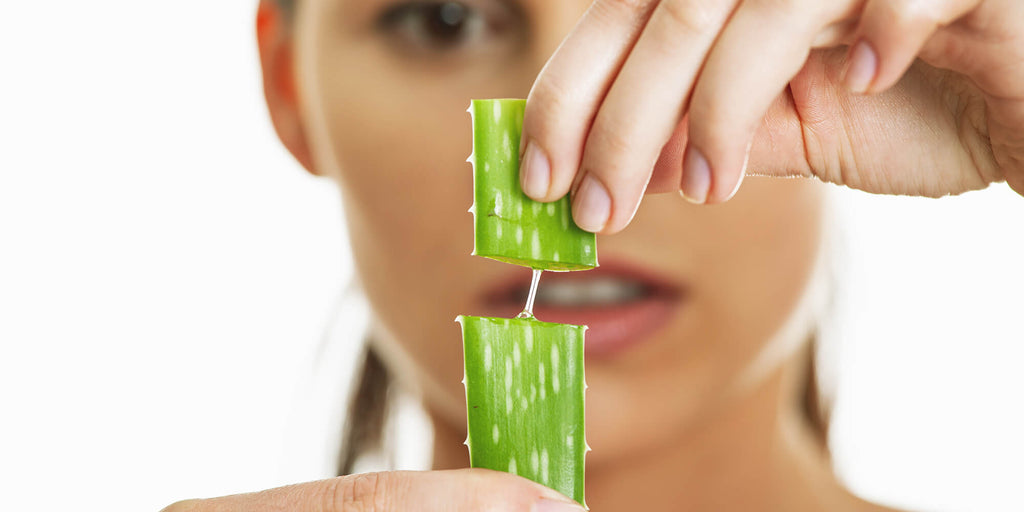 does aloe vera drink help acne