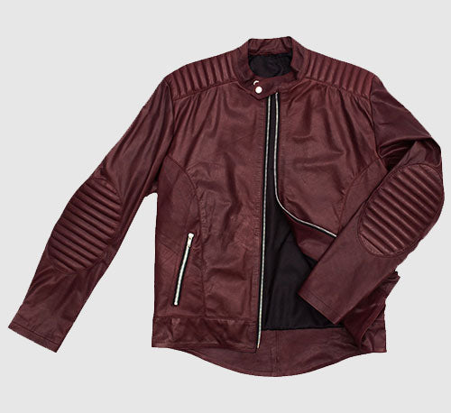 Buy Maroon Burgundy Leather Jackets for Men and Women