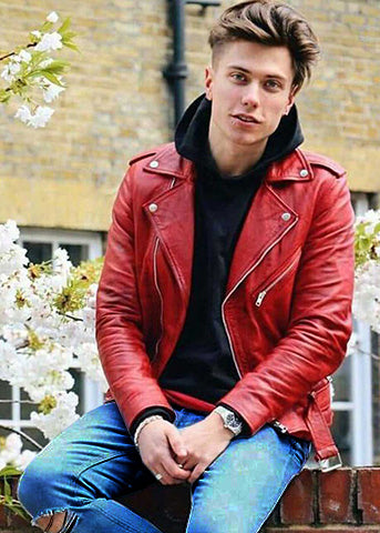 How to Style Red Leather Jackets? | Leather Jacket Master