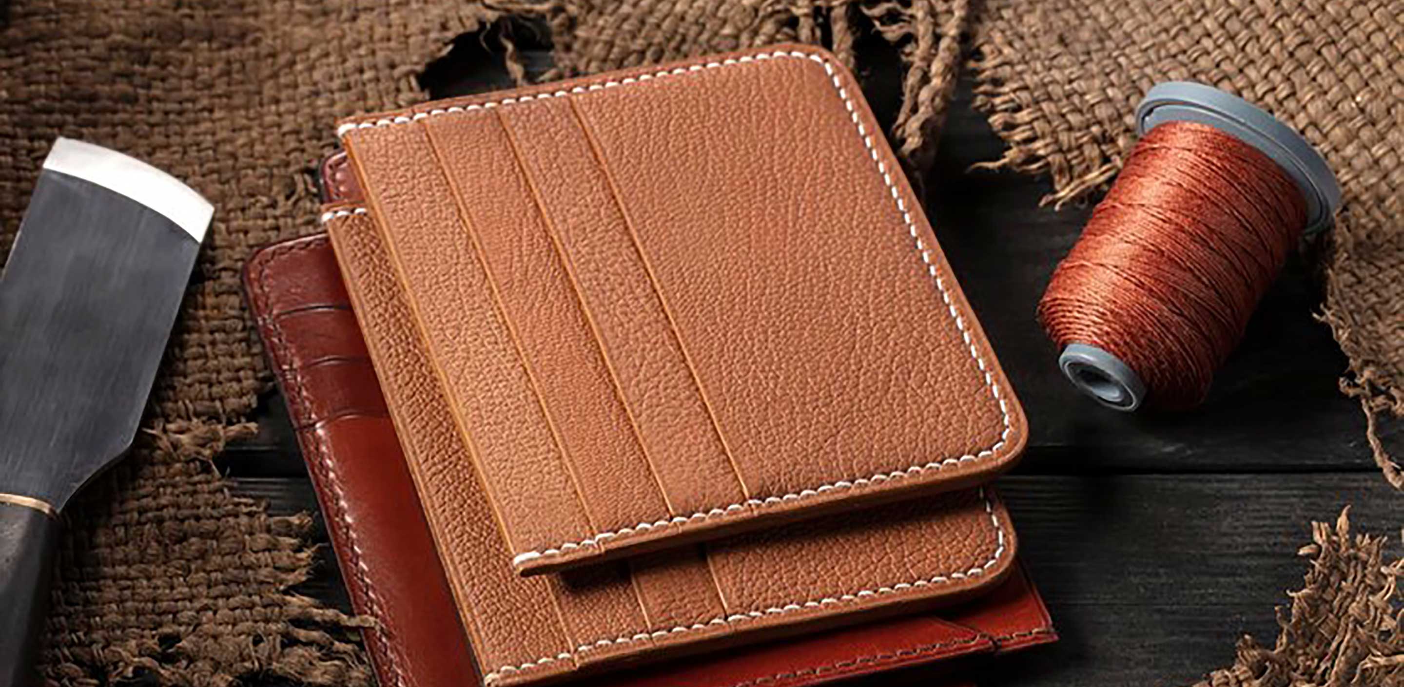 what is cross grain leather