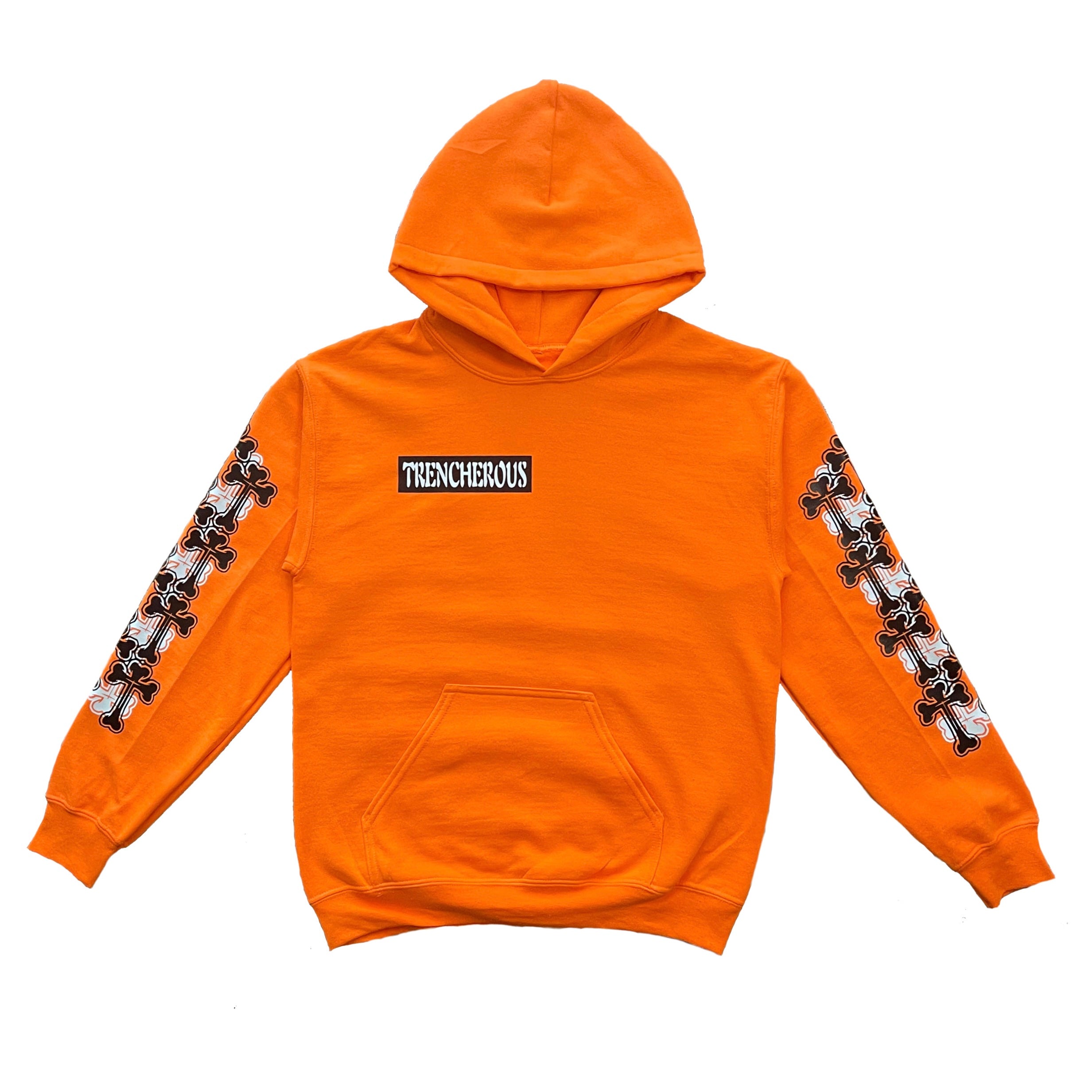 Triple Cross Hoodie (Safety Orange)