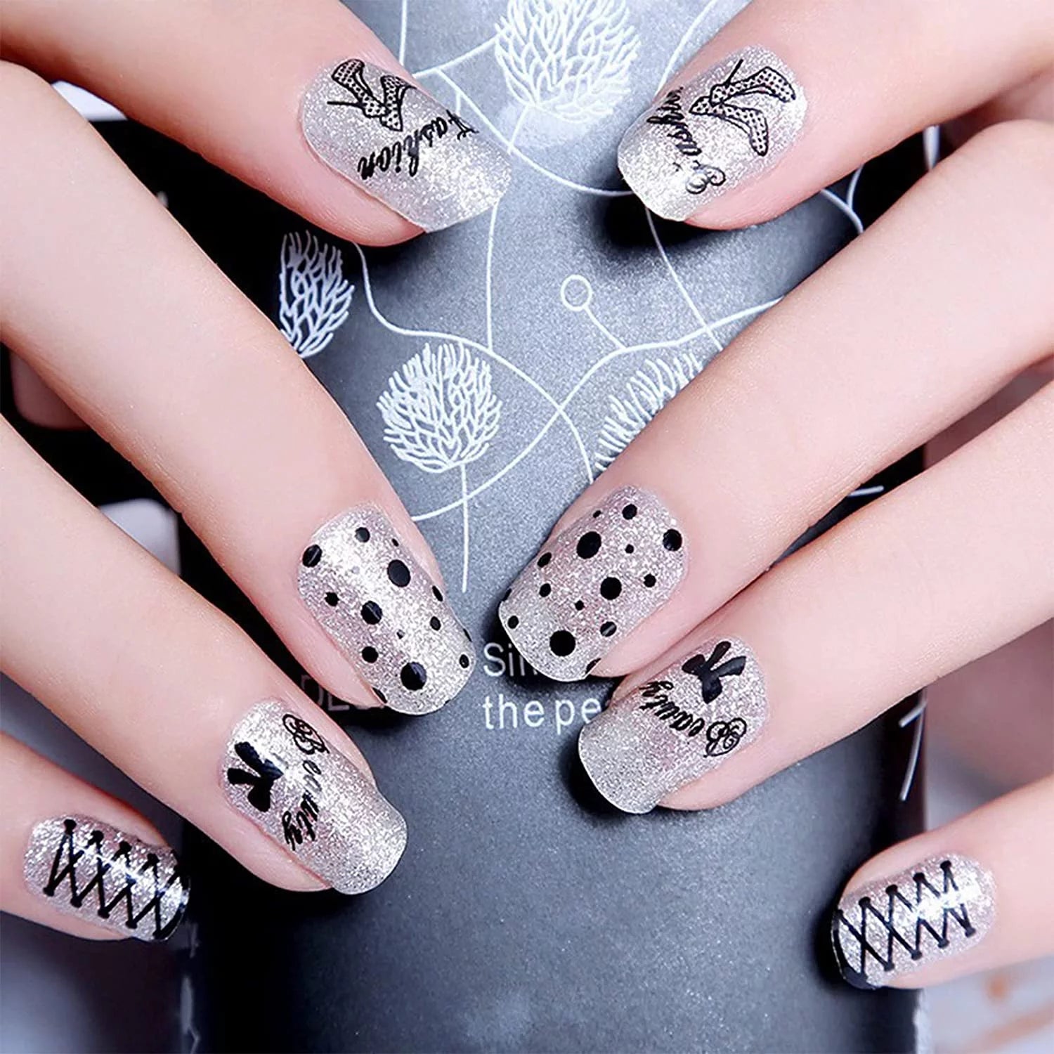 1Set Nail Art Drawing Pen Graffiti Nail Acrylic Pen Waterproof Painting Liner DIY