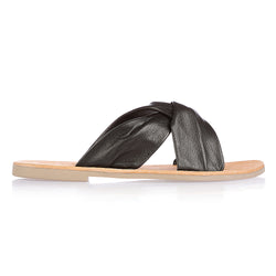 black crossover slides