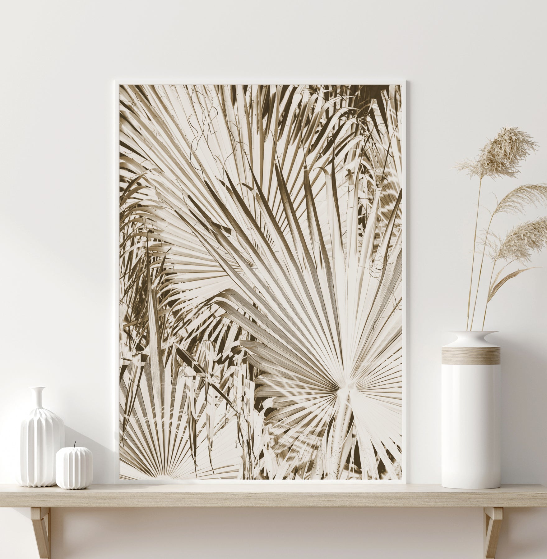Mexican Palm Shade | Wall Art Poster & Canvas Print | Oversized Art ...