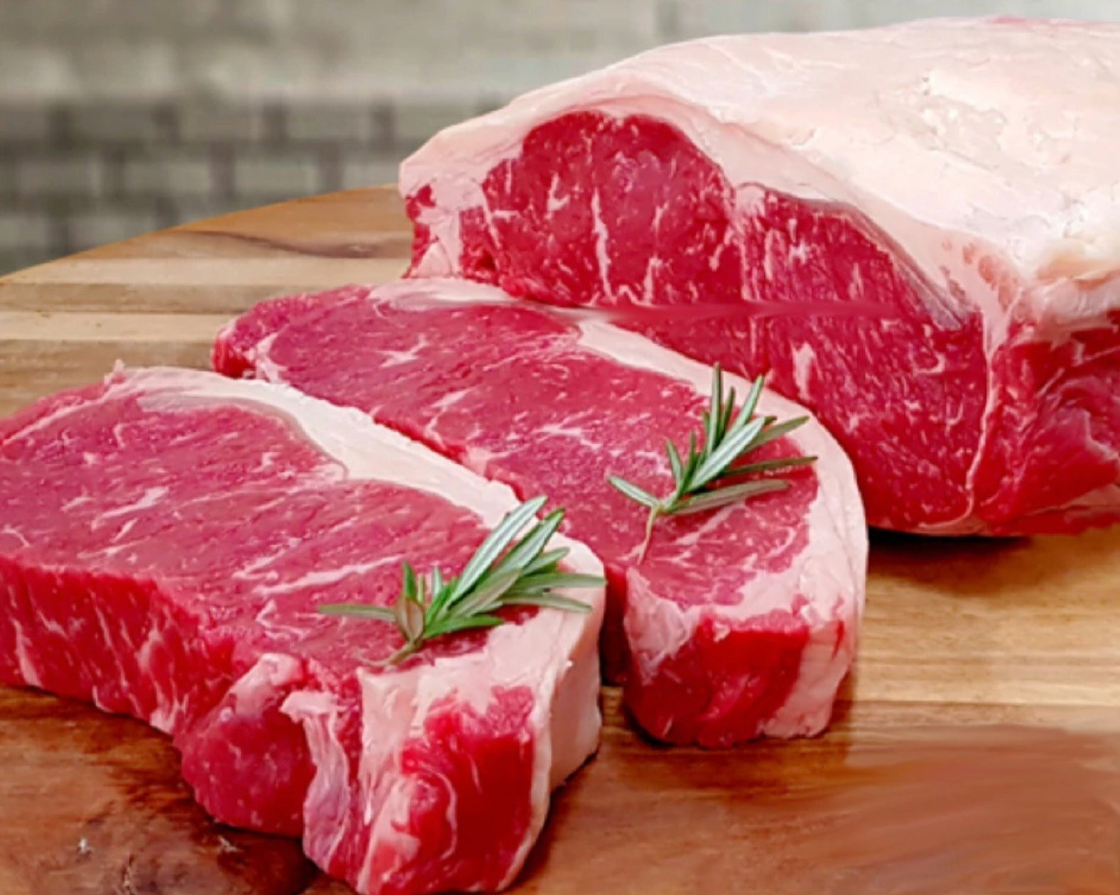 Australia Grass Fed Angus Beef Striploin Chilled Whole — Jiakbak Singapore 