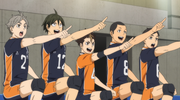 Karasuno contre Tsubakihara