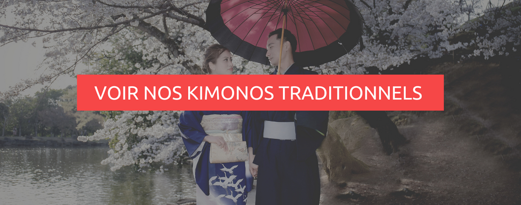 Kimono traditionnel japonais