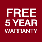 Miele 5 year Warranty