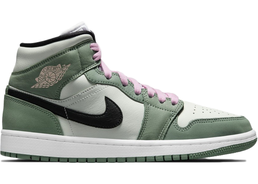 dutch green mid jordans