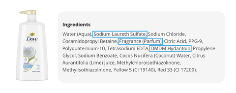 harmful ingredients to look out for on labels