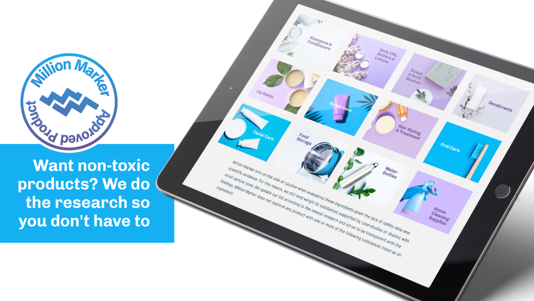 The EWG Healthy Living app, a complete nontoxic product guide