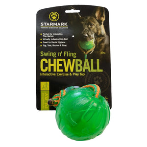 Starmark Swing n' Fling Chewball - Sierra Canine Supply