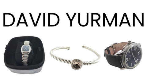 A Collage of David Yurman Jewelry.