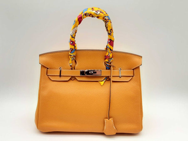 👛 Hermès 30cm Birkin Mauve Sylvestre Epsom Leather Palladium