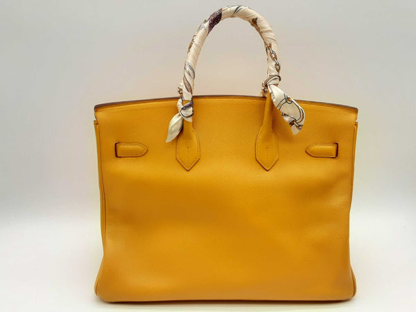 Hermes Birkin 30cm Epsom Jaune de Naples Yellow Palladium Hardware Handbag DOLRRZXDE 144010007217