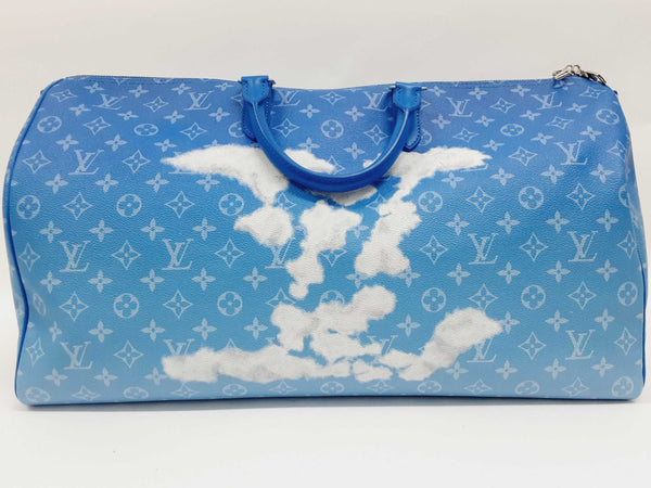 Authenticate Louis Vuitton Virgil abloh cloud keepall 50