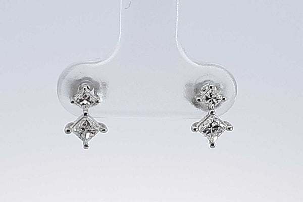 Louis Vuitton Diamond Virgil Abloh Blade 18KT Necklace (LWECO