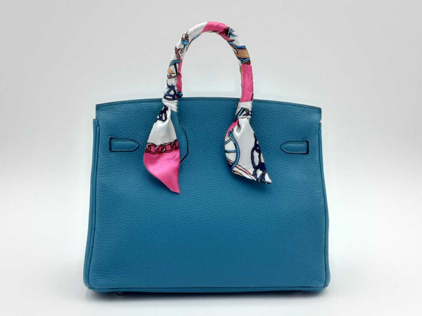 Hermès Kelly 32 Retourne Bleu Electrique Veau Togo with Gold