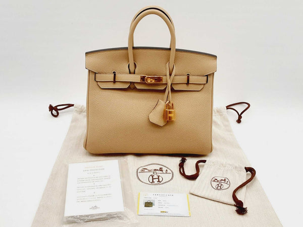 Hermes Birkin Bag 25cm Vert Verone Ostrich Gold Hardware