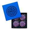 Picture of OREO Celebrations Blue & Pink Drizzled Brown Fudge Covered Cookies