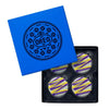 Picture of OREO Celebrations Purple & Yellow Drizzled White Fudge Covered Cookies