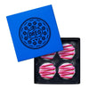 Picture of OREO Celebrations Red & Pink Drizzled White Fudge Covered Cookies