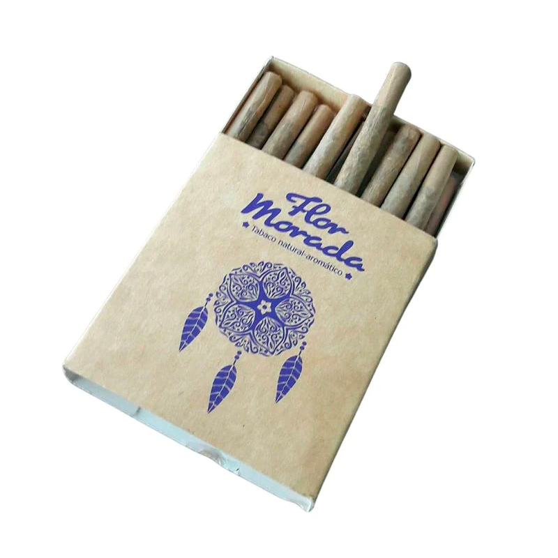Cigarros Flor Morada Mezcla Original 20 Labrados – Buenavidasmoke