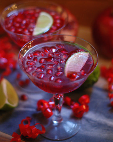 pomegranate rum punch
