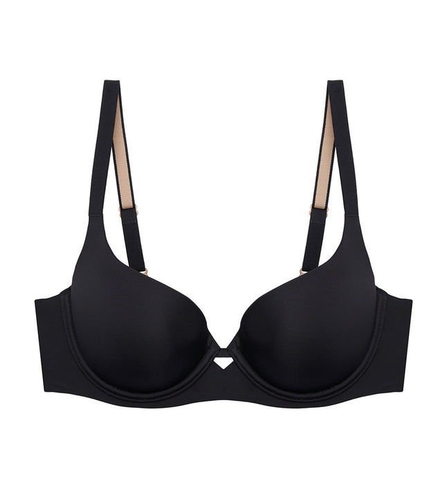 Maximizer Wired Push Up Bra in Black