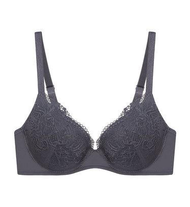 Breathe Wireless Bra In Larkspur Blue