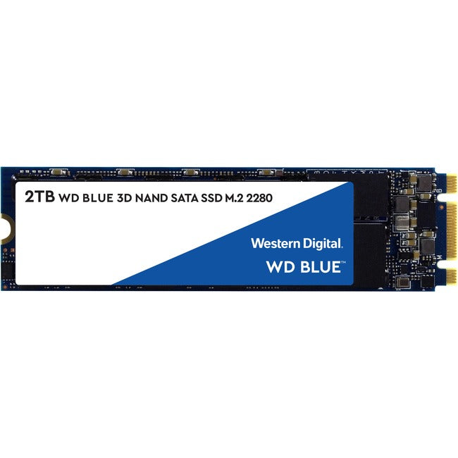 WD Blue 3D NAND 2TB PC SSD - SATA III 6 Gb-s M.2 2280 Solid State Drive-PHALANX Solutions