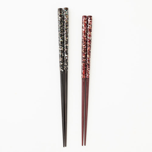 CHOPSTICKS] HEXAGONAL BAMBOO CHOPSTICKS (RED)  WAKASA LACQUERWARE ｜Made in  Japan products BECOS